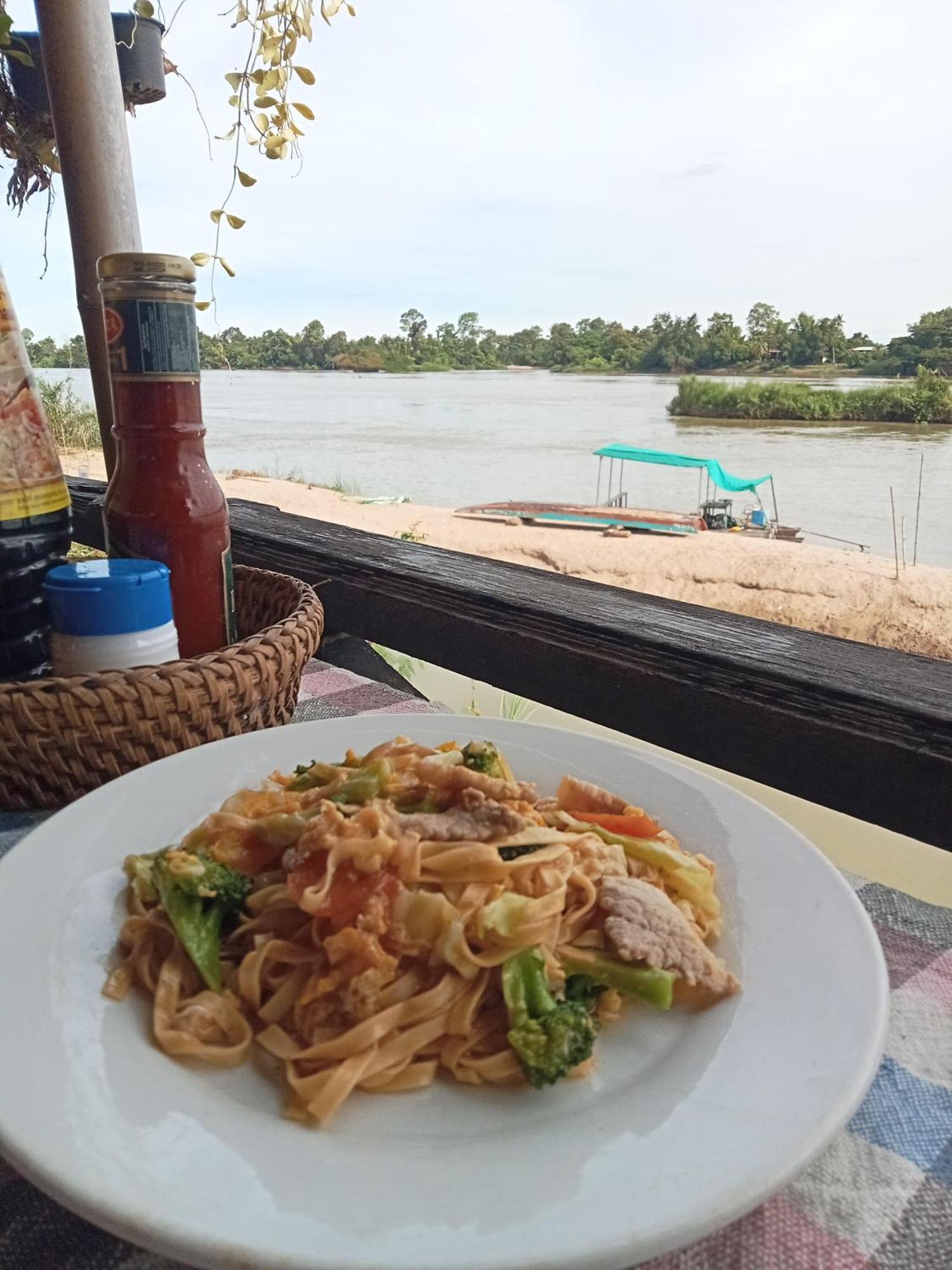 Champa Guesthouse Muang Không Exteriér fotografie