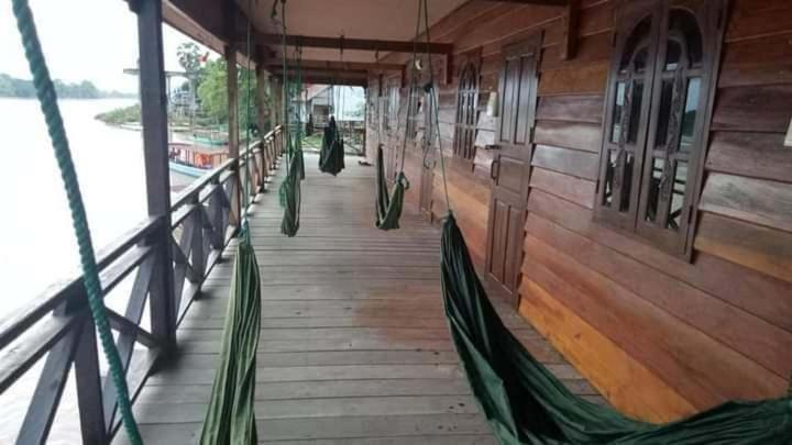 Champa Guesthouse Muang Không Exteriér fotografie
