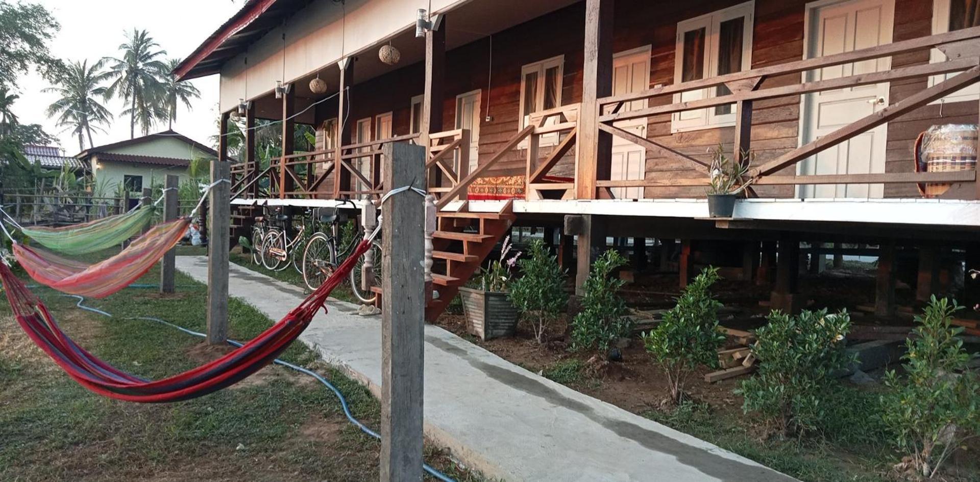 Champa Guesthouse Muang Không Exteriér fotografie